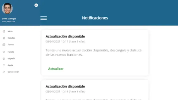 GO Portal Paciente android App screenshot 1